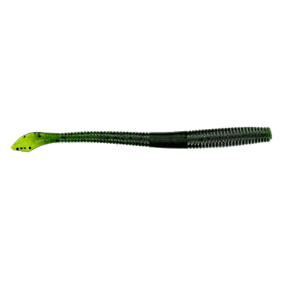 Yamamoto Kut Tail Worm Watermelon w/ Large Black Flake