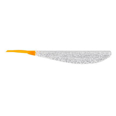 Big Bite Baits Slim Minnow Soft Bait Silver Glittler-Orange Tail