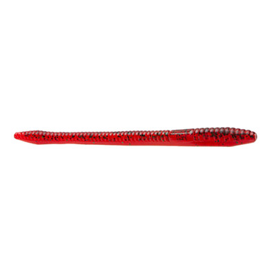 Zoom Finesse Worm Red Bug Shad