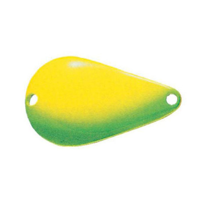 ACME Tackle K.O. Wobbler Spoon Chartreuse-Green Stripe