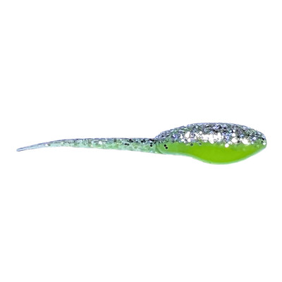Thermocline Lil' Fry Soft Bait Silver Flash Chartreuse