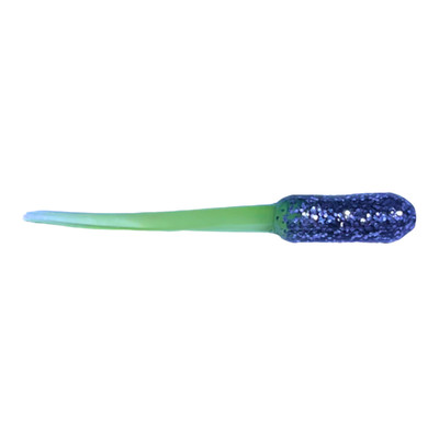 Thermocline Slab Stinger Soft Bait Silver Flash Chartreuse