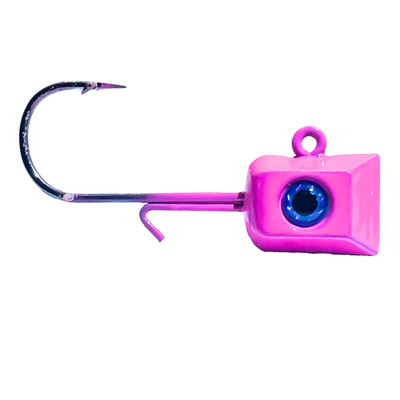 Thermocline Hex Wedge Jig Head Pink