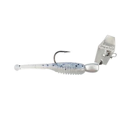 Z-Man Micro Finesse ChatterBait Blue Glimmer Sparkle