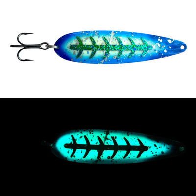 Beaver's Lures Standard Trolling Spoon Blue Moon