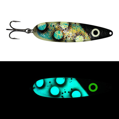 Beaver's Lures Standard Trolling Spoon Swiss Cheese