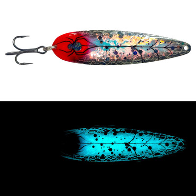 Beaver's Lures Standard Trolling Spoon Black Widow