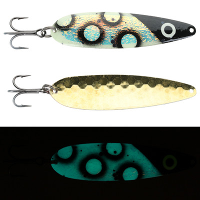 Beaver's Lures Magnum Trolling Spoon Swiss Cheese