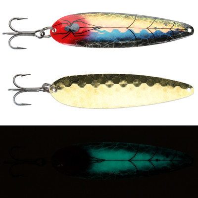 Beaver's Lures Magnum Trolling Spoon Black Widow