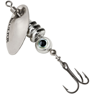 Blue Fox Larva Spinner Silver