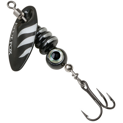Blue Fox Larva Spinner Black
