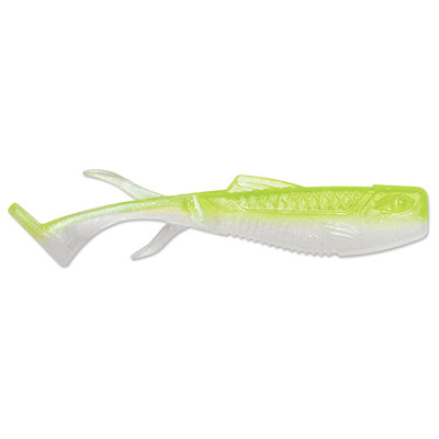 Rapala CrushCity Sizzle Shad Chartreuse Pearl