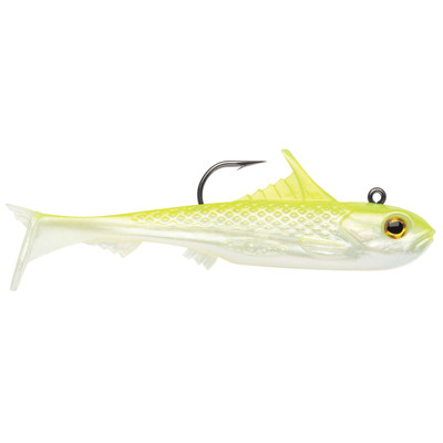 Storm Surge Minnow Chartreuse Pearl