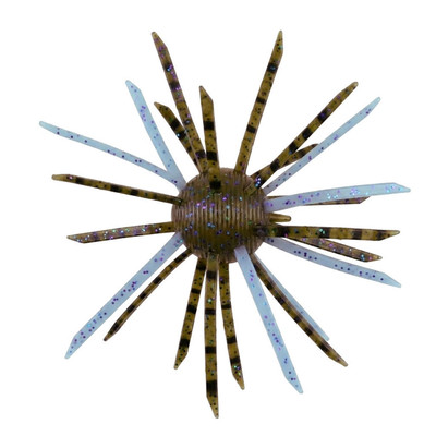 Geecrack Magnum Cue Bomb Urchin Bait - Green Pumpkin/Blue