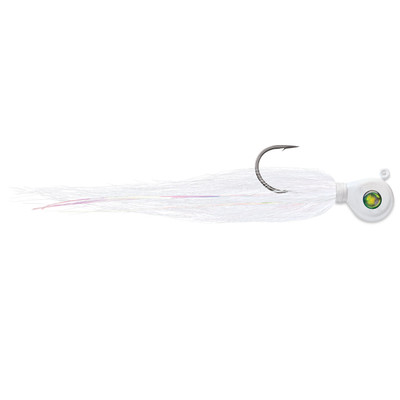 VMC EchoHair Jig Iridescent White