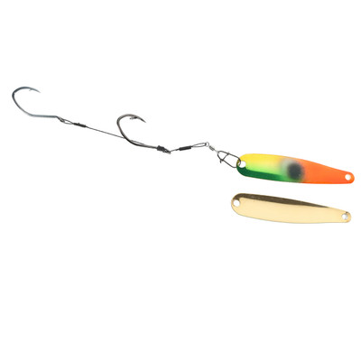 Eye-Fish Tailblazer Worm Harness Mixed Veggie - Gold Back
