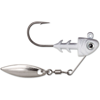 VMC Tungsten Microscope Flash Underspin Jig Head Gizzard Shad