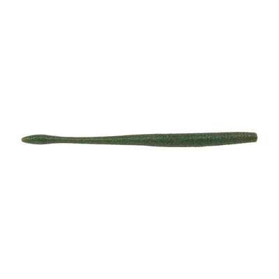Berkley PowerBait MaxScent Magnum Hit Worm - Green Pumpkin Moondust
