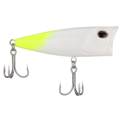 Berkley BlowUp Topwater Lure - Pearl White-Chartreuse
