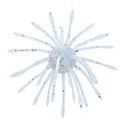Yamamoto Uni HD Urchin Bait Blue Pearl w/ Black/Hologram Flake
