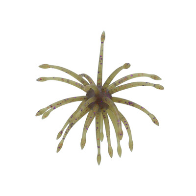 Yamamoto Uni Mas Urchin Bait Green Pumpkin w/ Purple/Copper Flake