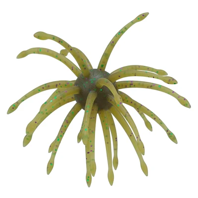 Yamamoto Uni Max Urchin Bait - Green Pumpkin w/ Green/Purple Flake