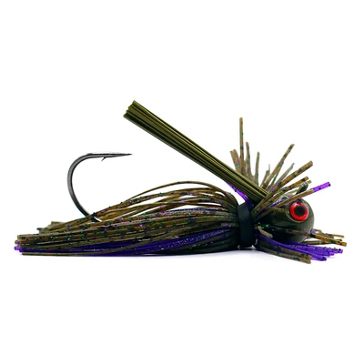 Epic Baits Finesse Factor Jig - Green Pumpkin Candy