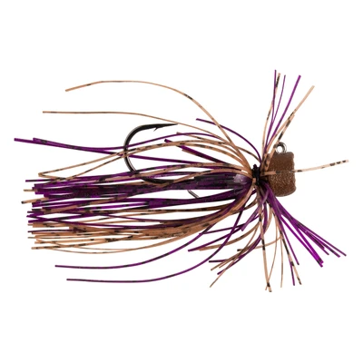 Great Lakes Finesse Skirted Ned Head Jig - Matte PB&J