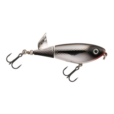 Heddon Spin'N Image Jr. Topwater Lure Black Shiner