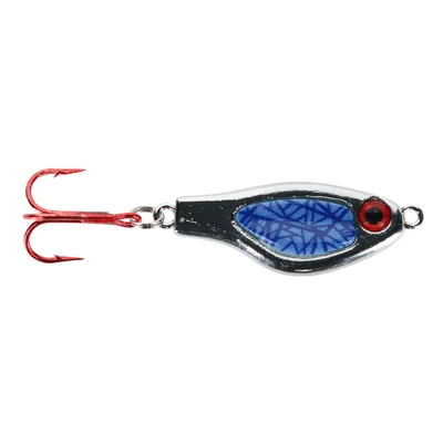 Lindy Shiner Jigging Spoon - Blue Ice-Chrome