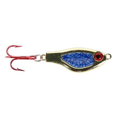 Lindy Shiner Jigging Spoon - Blue Ice-Gold