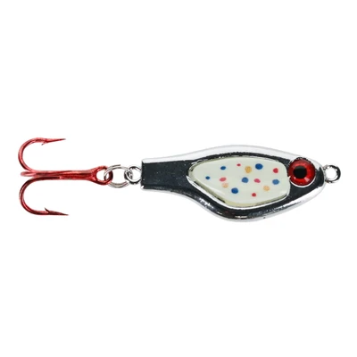 Lindy Shiner Jigging Spoon - Wonderbread-Chrome