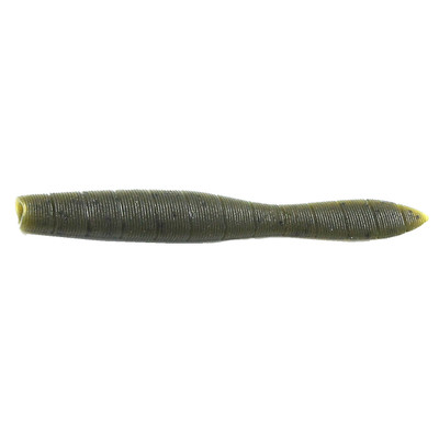Nikko Sinking Leech Soft Bait Green Pumpkin