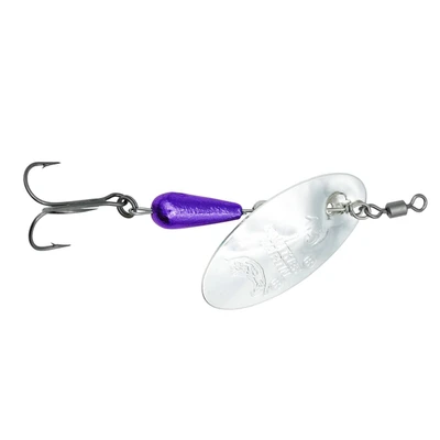 Panther Martin Custom Salmon & Steelhead Spinners - Silver - Metallic Purple