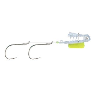 Pro-Troll Roto Chip Bait Head Clear Chartreuse Fin