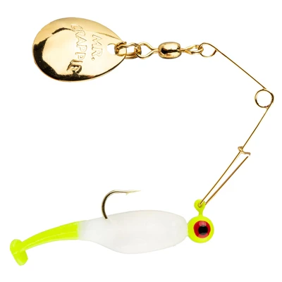 Strike King Mr. Crappie Crappie Crush'r Spinnerbait - Refrigerator White