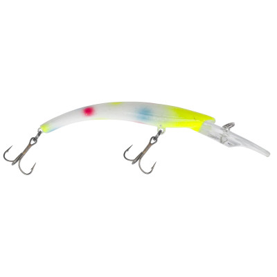 Reef Runner 600 Series Deep Little Ripper Crankbait Chartreuse Wonderbread