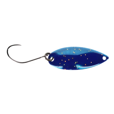 Forest Area Miu Casting Spoon - Metallic Blue w/ Gold Glitter - Matte Black