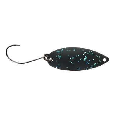 Forest Area Miu Casting Spoon - Matte Black w/ Blue Glitter