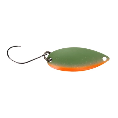 Forest Area Miu Casting Spoon - Matte Olive Orange Side