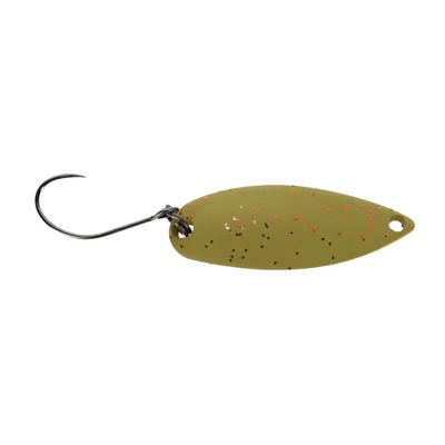 Forest Area Miu Casting Spoon - Light Olive w/ Red Glitter