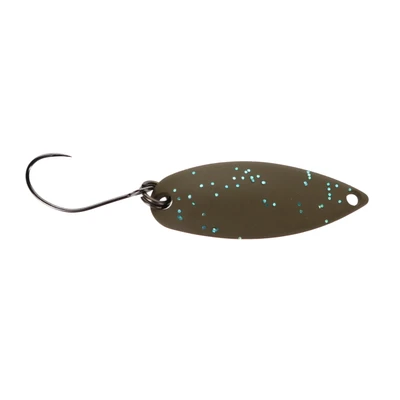 Forest Area Miu Casting Spoon - Brown w/ Blue Glitter
