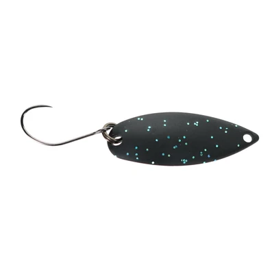 Forest Area Miu Casting Spoon - Black w/ Blue Glitter