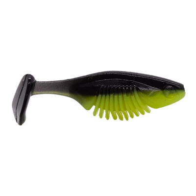 Duckett Crappie Slayer Chubby Swimbait - Black Chartreuse