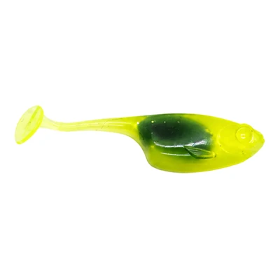 Duckett Crappie BOB Swimbait - Black Chartreuse