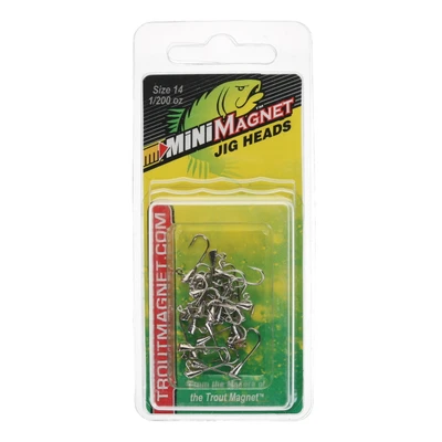 Leland's Lures Mini Magnet Jig Head Refill Pack - Nickel