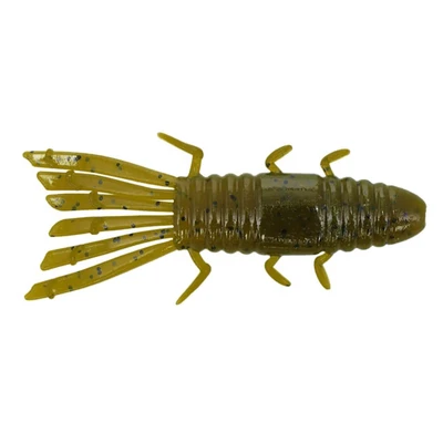Yamamoto Biba Bug Soft Bait - Green Pumpkin w/ Black Flake