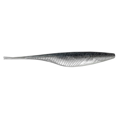 Big Bite Baits Rollerama XT Soft Jerkbait Smoke Metal Flake Pearl