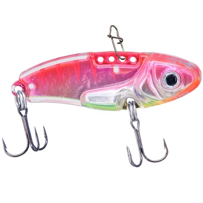 Northland Shiverin' Shad Blade Bait - Pink Tiger
