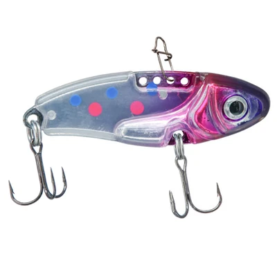 Northland Shiverin' Shad Blade Bait - Purple Wonder